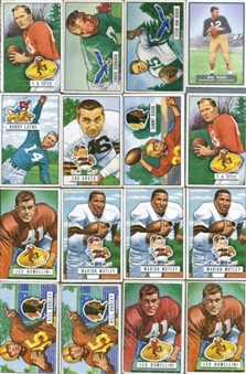 1948-54 Topps, Bowman and Leaf Vintage Football Card Collection (122)    